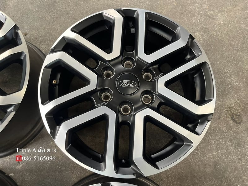 ล้อแม็กป้ายแดง Ford Next-Gen Sport ขอบ 18 ดำหน้าเงา สวยกริ๊บ