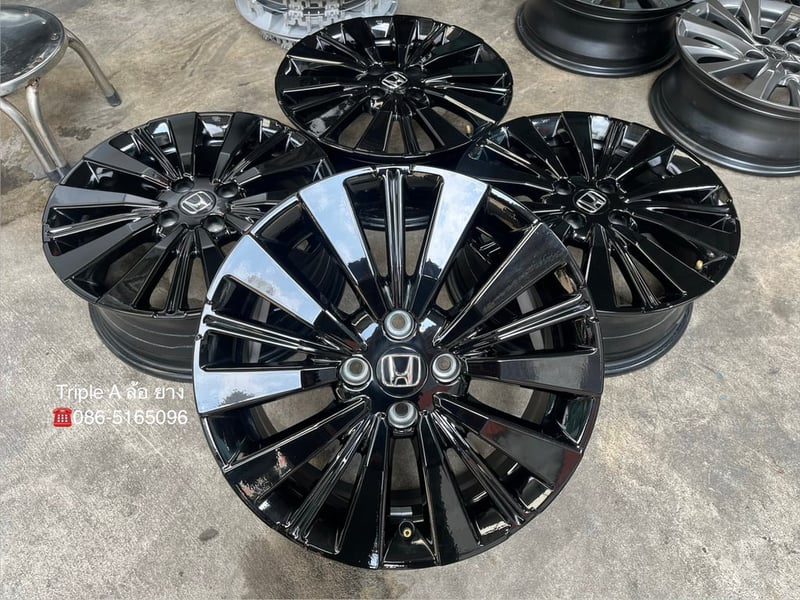 ล้อแม็ก Honda City Hatchback RS ขอบ 16 สีดำแท้ สวยกริ๊บ