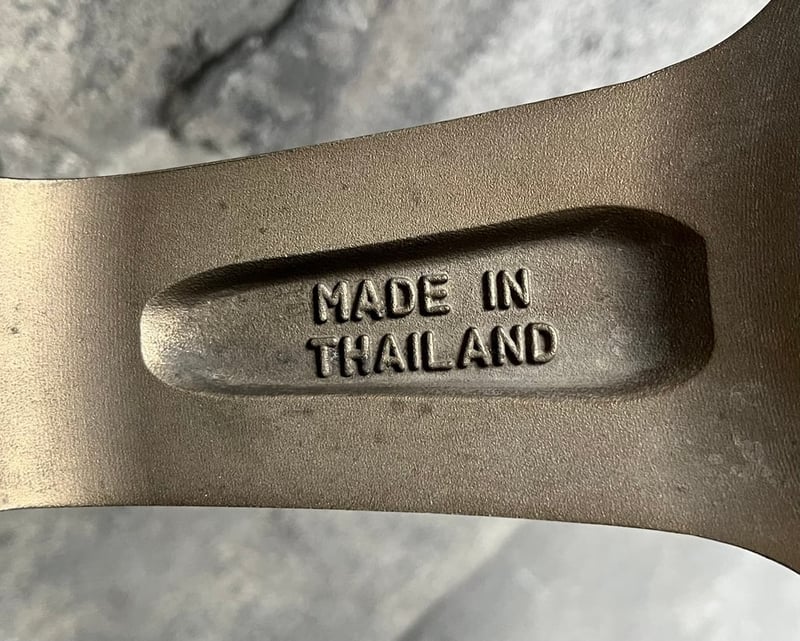 ล้อแม็กเศษ 1 วง 5รู114 TE37 ขอบ 17 (Made in Thailand)