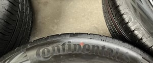 ยางป้ายแดง 205-55-17 Continental ถอดจากรถใหม่ป้ายแดง