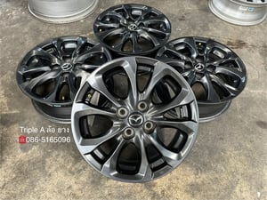 ล้อแม็ก Mazda 2 Skyactive ขอบ 15 สีดำมิดไนท์ ล้อแม็ก Mazda 2 Skyactive ขอบ 15 สีดำมิดไนท์