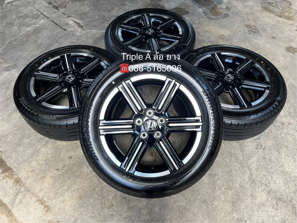 ล้อแม็กป้ายแดง Honda HRV ตัวท็อป รุ่นใหม่ล่าสุด ขอบ 17 พร้อมยางน้องๆป้ายแดง 215-60-17 Bridgestone ปี 25 ล้อแม็กป้ายแดง Honda HRV ตัวท็อป รุ่นใหม่ล่าสุด ขอบ 17 พร้อมยางน้องๆป้ายแดง 215-60-17 Bridgestone ปี 25