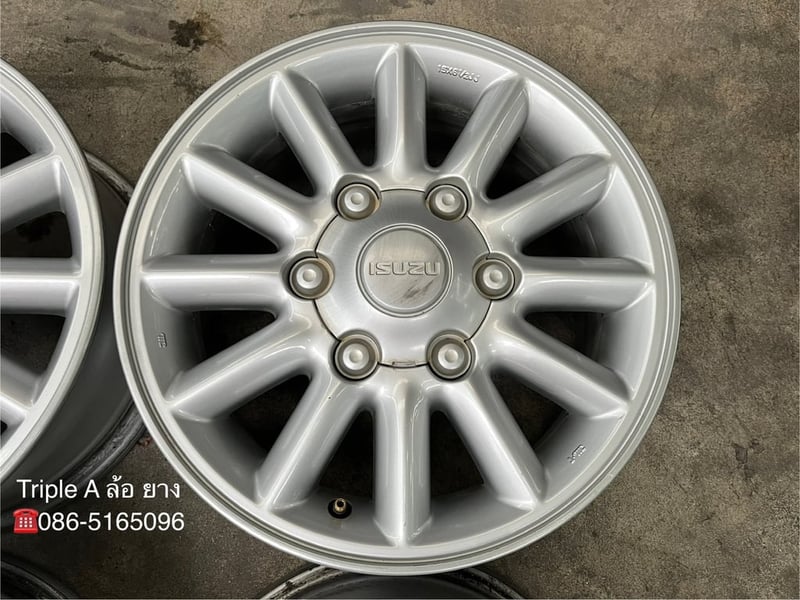 ล้อแม็ก 6รู139 ISUZU D-Max ขอบ 15 ล้อแม็ก 6รู139 ISUZU D-Max ขอบ 15