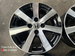 ล้อแม็ก Honda Feed ขอบ 15 ดำหน้าเงา สวยกริ๊บ ล้อแม็ก Honda Feed ขอบ 15 ดำหน้าเงา สวยกริ๊บ