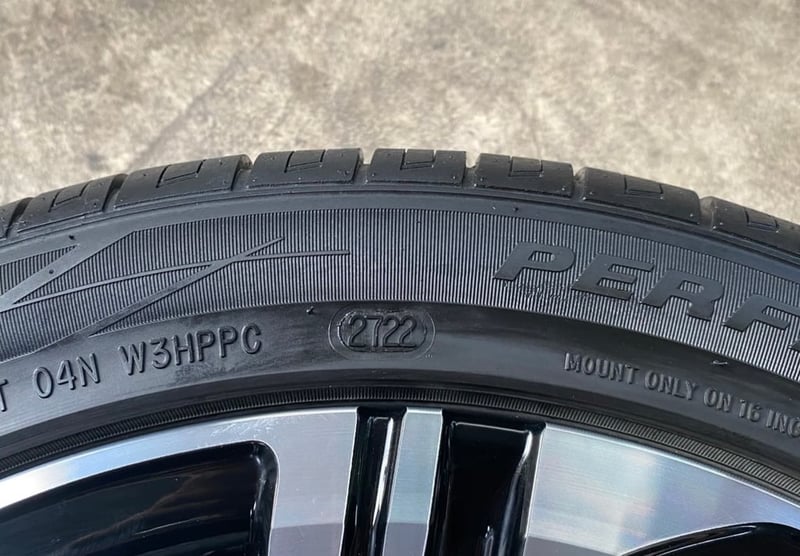 ล้ออะไหล่ 4รู100 Toyota Yaris Ativ ขอบ 16 ดำหน้าเงา พร้อมยาง 195-50-16 FORTUNE ปี 22