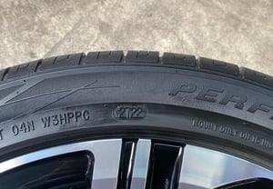 ล้ออะไหล่ 4รู100 Toyota Yaris Ativ ขอบ 16 ดำหน้าเงา พร้อมยาง 195-50-16 FORTUNE ปี 22