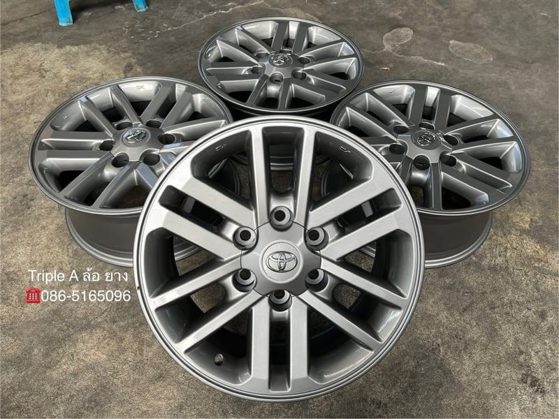 ล้อแม็ก Toyota Fortuner BMC ขอบ 17 สีเทา สวยกริ๊บ