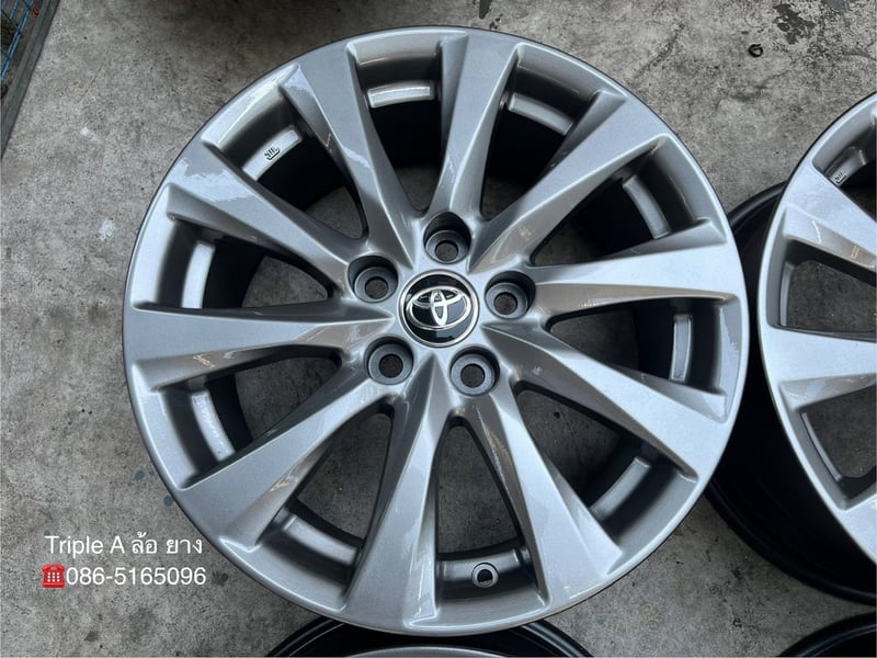 ล้อแม็ก Toyota Camry ขอบ 17 สีไฮเปอร์ สวยกริ๊บ