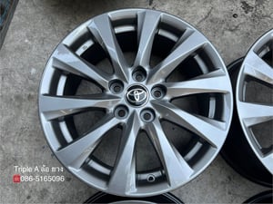 ล้อแม็ก Toyota Camry ขอบ 17 สีไฮเปอร์ สวยกริ๊บ