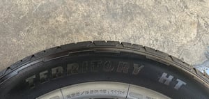 ยางใหม่ป้ายแดง 255-65-18 Goodyear ปี 25 ใหม่กริ๊บ ถอดจากโชว์รูมรถ