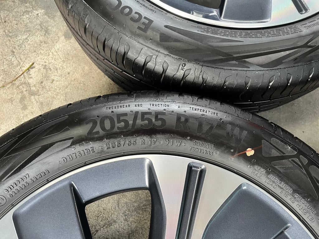 ล้อแม็กพร้อมยางป้ายแดง Nissan KICKS รุ่นใหม่ล่าสุด ขอบ 17 สวยกริ๊บ