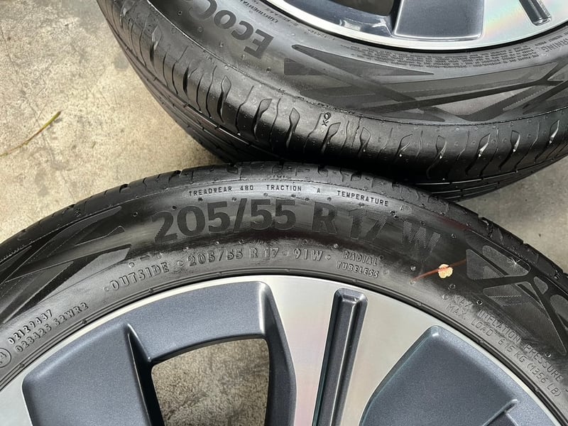 ล้อแม็กพร้อมยางป้ายแดง Nissan KICKS รุ่นใหม่ล่าสุด ขอบ 17 สวยกริ๊บ