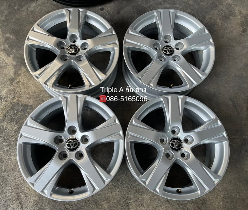 ล้อแม็กป้ายแดง 5รู114 Toyota Alphard ขอบ 16