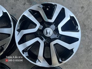ล้อแม็ก Honda Jazz GK ขอบ 15 สีดำหน้าเงา สวยกริ๊บ