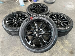 ล้อแม็ก Ford Everest Sport ขอบ 20 สีดำแท้ พร้อมยาง 265-50-20 PIRELLI ปี 23
