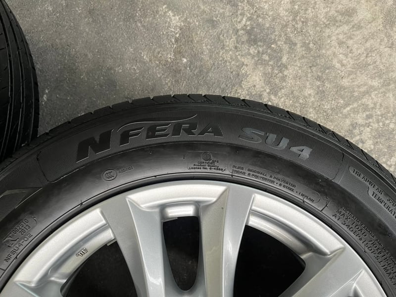 ล้อแม็กพร้อมยาง 5รู114 Mazda 3 Skyactiv ขอบ 16 ล้อแม็กพร้อมยาง 5รู114 Mazda 3 Skyactiv ขอบ 16