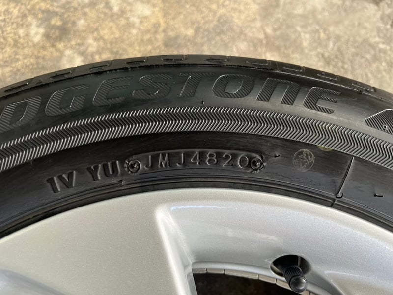 ล้อแม็ก Honda City ใบพัด ขอบ 15 แถมยาง 175-65-15 Bridgestone ปลายปี 20