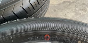 ยางป้ายแดง 195-60-16 Yokohama สวยกริ๊บ ถอดจากรถป้ายแดง ยางป้ายแดง 195-60-16 Yokohama สวยกริ๊บ ถอดจากรถป้ายแดง