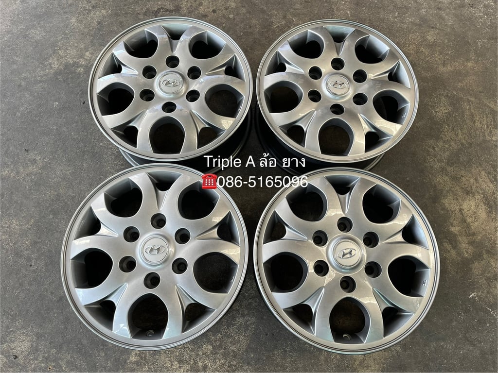 ล้อแม็ก ฮุนได Hyundai H1 ขอบ 16 สีไฮเปอร์ สภาพสวยมาก ล้อแม็ก ฮุนได Hyundai H1 ขอบ 16 สีไฮเปอร์ สภาพสวยมาก