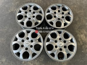 ล้อแม็ก ฮุนได Hyundai H1 ขอบ 16 สีไฮเปอร์ สภาพสวยมาก