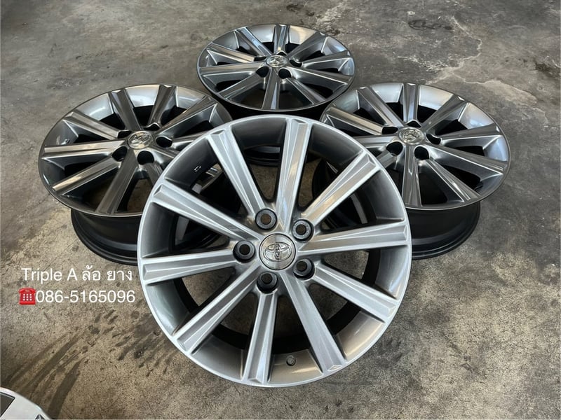 ล้อแม็ก 5รู114 Toyota Camry (ลาย 10 ก้าน) ขอบ 17 สีไฮเปอร์ สวยกริ๊บ