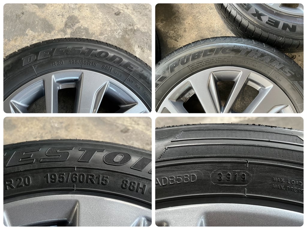 ล้อแม็กแถมยาง Nissan Almera Sportech ขอบ 15 ล้อแม็กแถมยาง Nissan Almera Sportech ขอบ 15