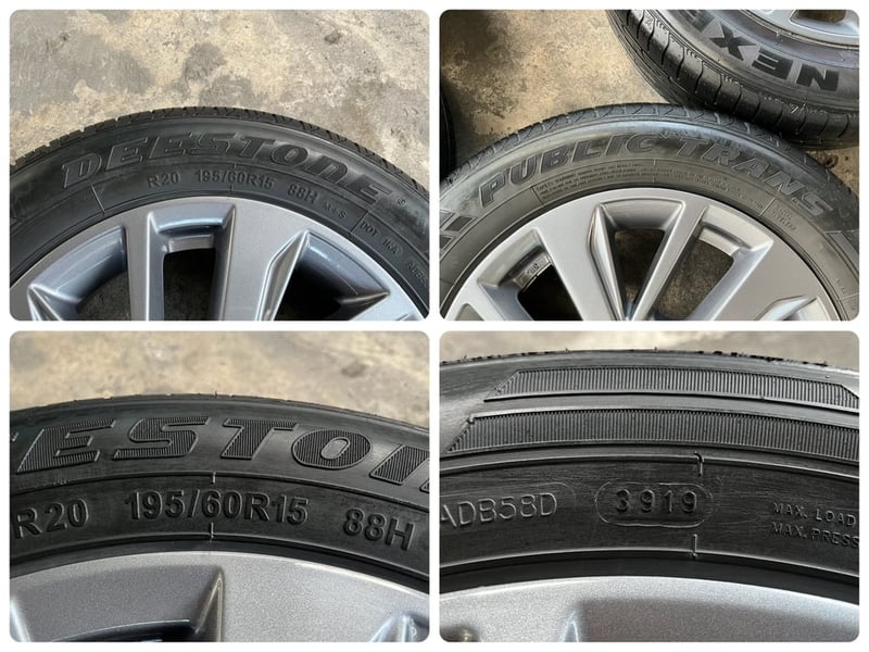 ล้อแม็กแถมยาง Nissan Almera Sportech ขอบ 15