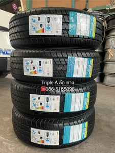 ยางใหม่ 185-60-15 Dunlop ปลายปี 25 ใหม่กริ๊บ