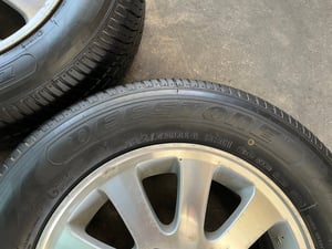 ล้อแม็ก Honda ขอบ 14 พร้อมยาง 185-70-14 Deestone ปี 20