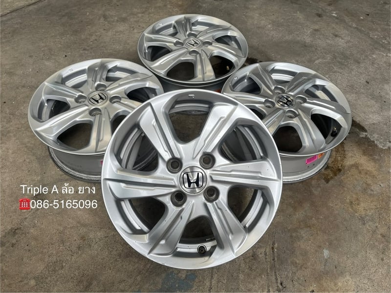 ล้อแม็ก 4รู100 Honda Brio ขอบ 14 สภาพดี