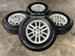 ล้อแม็กพร้อมยางป้ายแดง Toyota Fortuner BMC ขอบ 17 สวยกริ๊บ