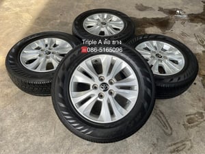 ล้อแม็ก 5รู114 Toyota Revo ขอบ 16 พร้อมยาง 215-65-16 Maxxis ปี 25 ล้อแม็ก 5รู114 Toyota Revo ขอบ 16 พร้อมยาง 215-65-16 Maxxis ปี 25