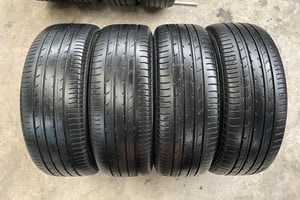 ล้อแม็ก Mitsu Xpander ขอบ 16 ดำหน้าเงา แถมยาง 205-55-16 Yokohama