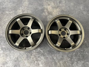 ล้อแม็ก 2 วง 5รู114 TE37 ขอบ 17 (งาน ROTA)