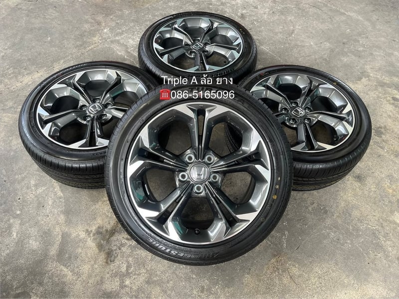 ล้อแม็กป้ายแดง Honda Civic EHEV EL รุ่นใหม่ล่าสุด ขอบ 17 พร้อมยางใหม่ป้ายแดง 215-50-17 Bridgestone ปี 26