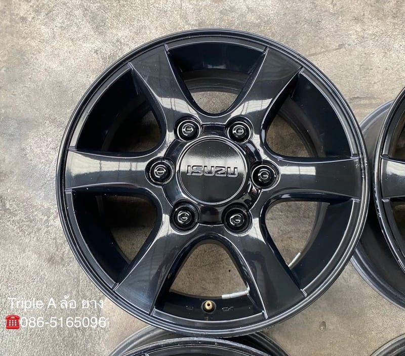 ล้อแม็ก ISUZU Patinum ขอบ 15 สีดำ