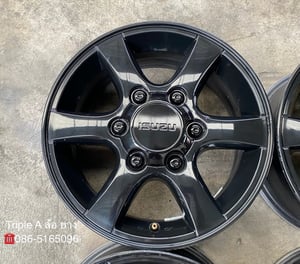 ล้อแม็ก ISUZU Patinum ขอบ 15 สีดำ