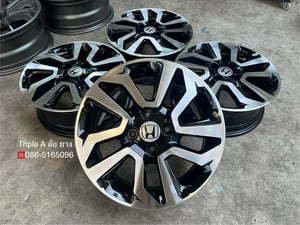 ล้อแม็ก Honda Jazz GK ขอบ 15 สีดำหน้าเงา สวยกริ๊บ