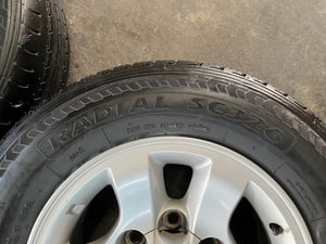 ล้อแม็ก 6รู139 Toyota Sport Rider D4D ขอบ 15 แถมยาง 215-70-15 Goodride ปี 23