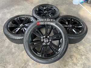 ล้อแม็ก ISUZU MU-X รุ่นพิเศษ PHANTOM ขอบ 20 สีดำ พร้อมยาง 265-50-20 Bridgestone ปี 23