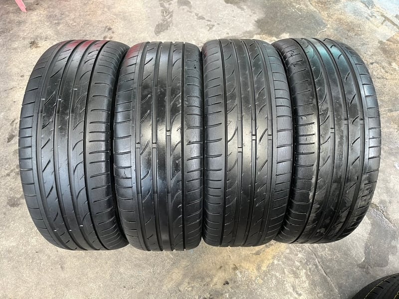 ล้อกระทะแถมยาง 6รู139 Toyota ขอบ 17 สีบอร์น