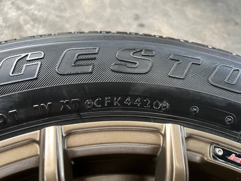 ล้อแม็ก 6รู139 COSMIS(งาน P&P Superwheel) ขอบ 18 แถมยาง 265-60-18 Bridgestone ปลายปี 20