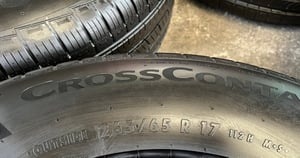 ยางป้ายแดง 265-65-17 Continental ปี 25 เหมาะสำหรับ รถกระบะตัวสูง และ SUV ทุกรุ่น ยางป้ายแดง 265-65-17 Continental ปี 25 เหมาะสำหรับ รถกระบะตัวสูง และ SUV ทุกรุ่น