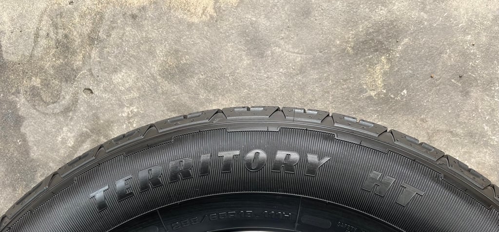 ยางใหม่ป้ายแดง 255-65-18 Goodyear ปี 25 ใหม่กริ๊บ ไม่ผ่านการใช้งาน