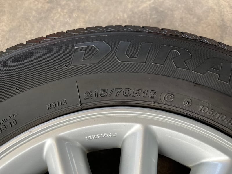 ล้อแม็กพร้อมยาง ISUZU D-Max ขอบ 15