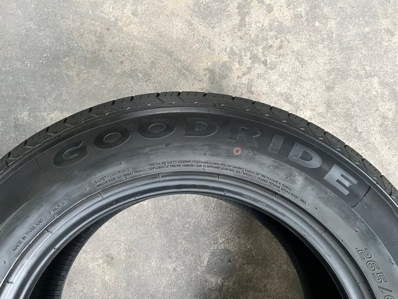 ยาง 265-60-18 GOODRIDE ปี 25 เหมาะสำหรับ รถกระบะตัวสูง และ SUV ทุกรุ่น