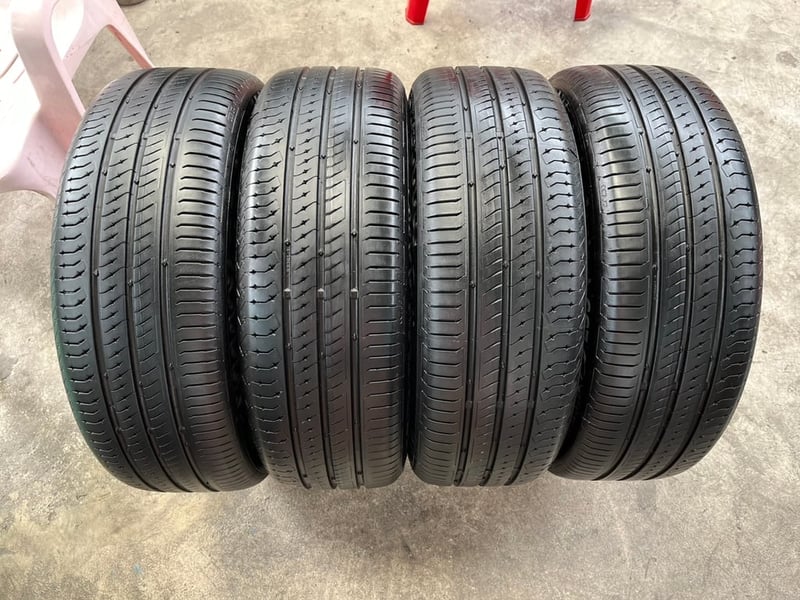 ล้อแม็ก Honda City Hatchback ขอบ 16 สีดำ พร้อมยาง 185-55-16 Continental ปี 24