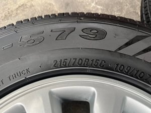 ล้อแม็ก 5รู114 Toyota ขอบ 15 พร้อมยาง 215-70-15 Maxxis ปี 23