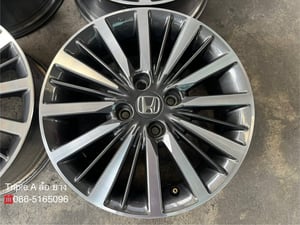 ล้อแม็ก Honda City ขอบ 15 เทาหน้าเงา สภาพสวย
