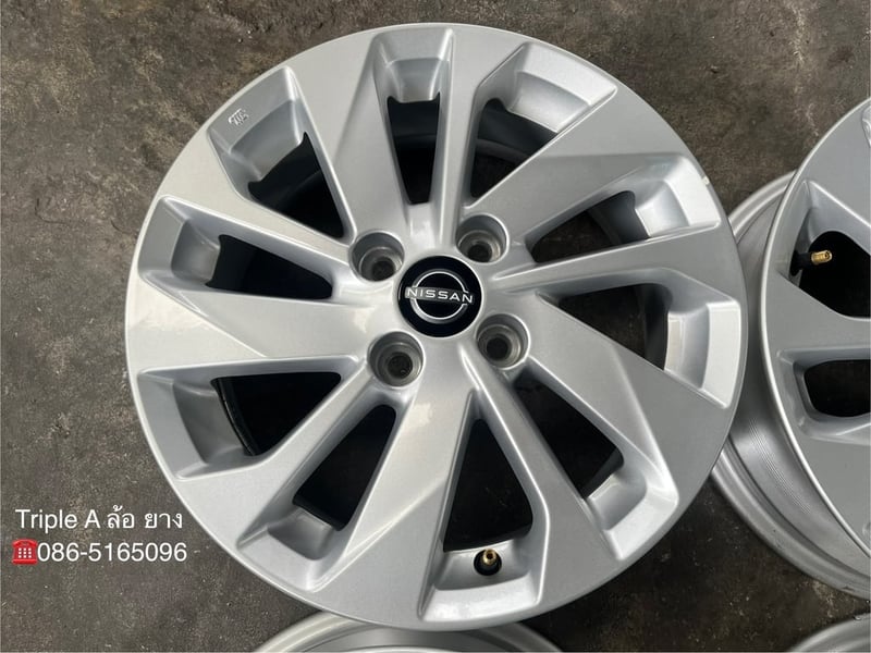ล้อแม็กป้ายแดง Nissan Almera รุ่นใหม่ล่าสุด ขอบ 15 ใหม่กริ๊บ